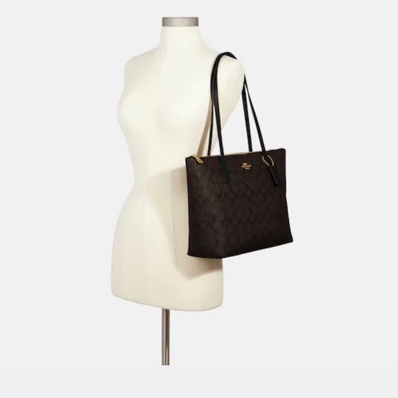 Coach Rowan Leather Bag - Picture 11 of 12